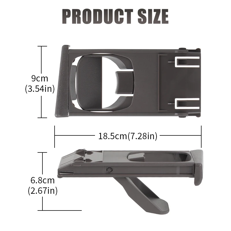 2 pezzi portabicchieri da cruscotto 25042561 TGK707 elegante