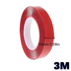Premium Double - Sided Nano Tape - Clear, Waterproof & Heavy Duty Adhesive with No Residue Removal (Transparent)