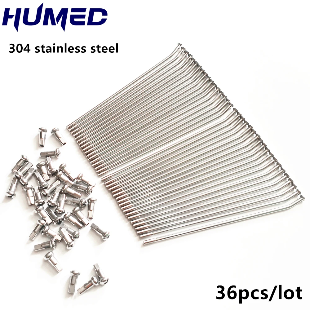Bicycle spoke 4.0*175/180/190/195/200/205/210mm Stainless steel 36pcs/lot bicycle spokes