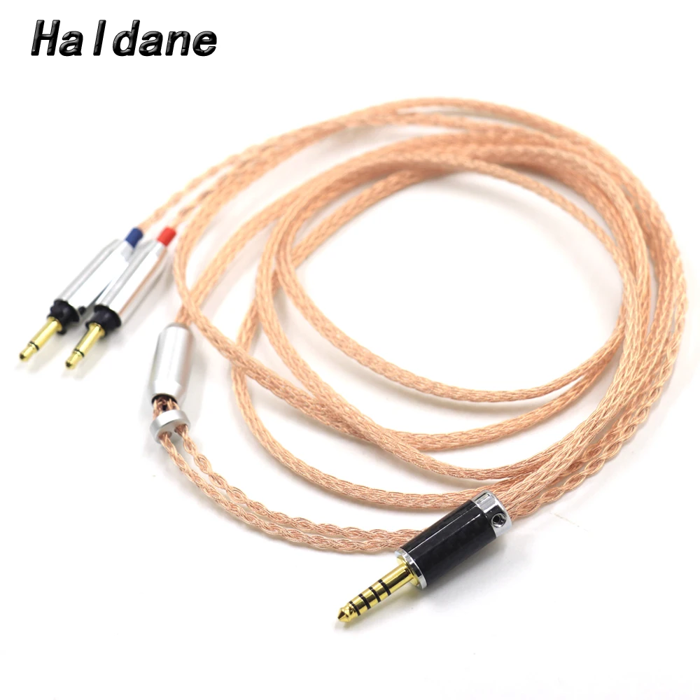 

Haldane HIFI 16Cores UPOCC Single Crystal Pure Copper Headphone Upgrade Replace Cable for Final SONOROUS IV VI VIII X