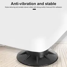 

Anti Vibration Feet Pads Rubber Legs Slipstop Silent Skid Raiser Mat For Washing Machine Support Dampers Stand Non-Slip Pad