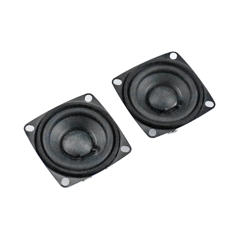 2inch 53MM Neodymium Full Range Horn Paper Basin Rubber edge 8ohm 5W speaker 2pcs 3