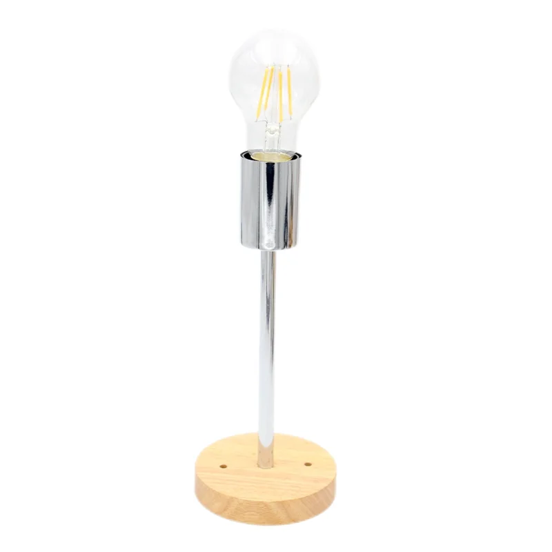 LED Lamp Accessories Thread Adapter 10 pieces M10 Female Metal Thread Tube Chrome Screw Pipe Both Ends Inner Thread Extension Tube for Lighting Fixtures