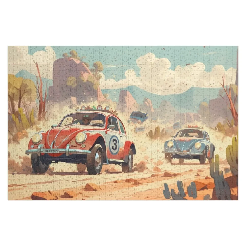 

Baja Bugs Jigsaw Puzzle Baby Toy Iq Custom Name Wood Custom Jigsaw Puzzle