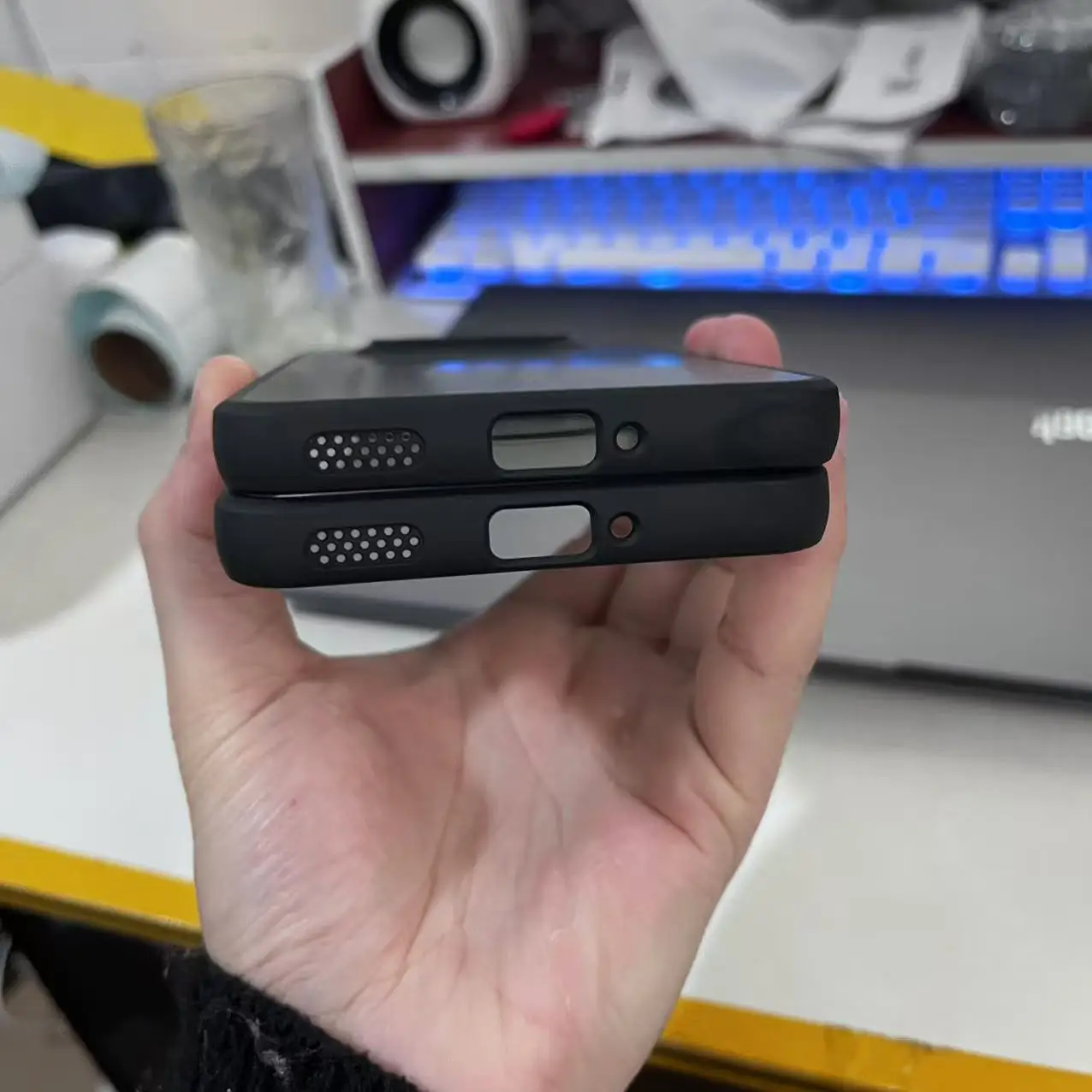 ل لا شيء الهاتف 3A 2A برو حافظة فاخرة ماتي شفافة غ...