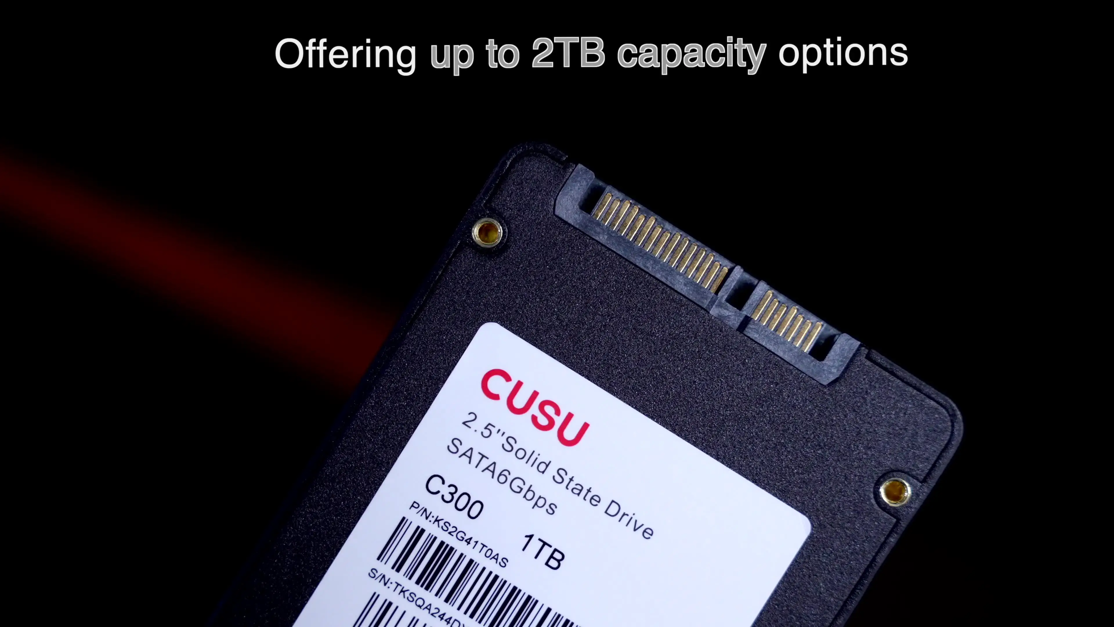 CUSU SSD 1TB 512GB 256GB 128GB SATA3 Hard Drive 2TB SSD SATA Solid State Disk for Laptop Desktop