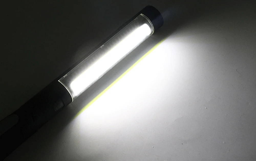 Lâmpada de Inspeção Luz de Trabalho Multifuncional Rotatable Recarregável Cob Led Lanterna Magnética Cauda Lâmpada Tocha 360 ° Usb 7 usb recarregável cob led lanterna magnética cauda