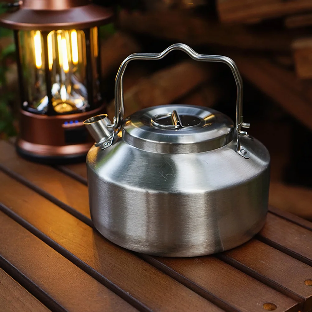 

Camping Coffee Pot Camping Stove Outdoor Supply Camping Kettle Camping Tea Kettle Stovetop Kettle Camping Outdoor Kitchen Daily
