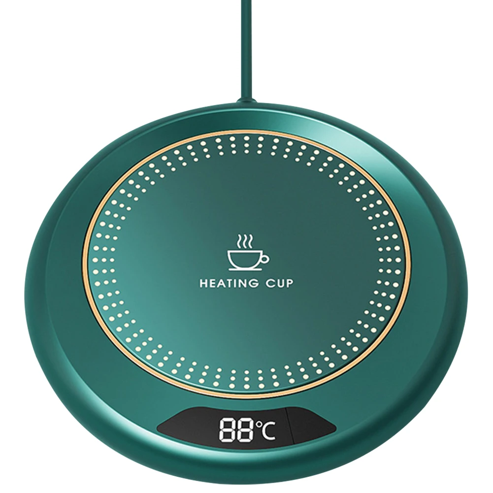 Coffee Mug Warmer 3 Temperature Setting Thermostat Coaster Auto Shut Off Smart Coffee Cup Warmer for Travel Office Desk Home Use