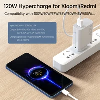 120W Charger for Xiaomi 14 Pro Turbo Fast EU Wall Adapter Usb 6A Type C Cable For Mi 17 15 14T 13T 12 Redmi note 13 POCO X8 - Image 3