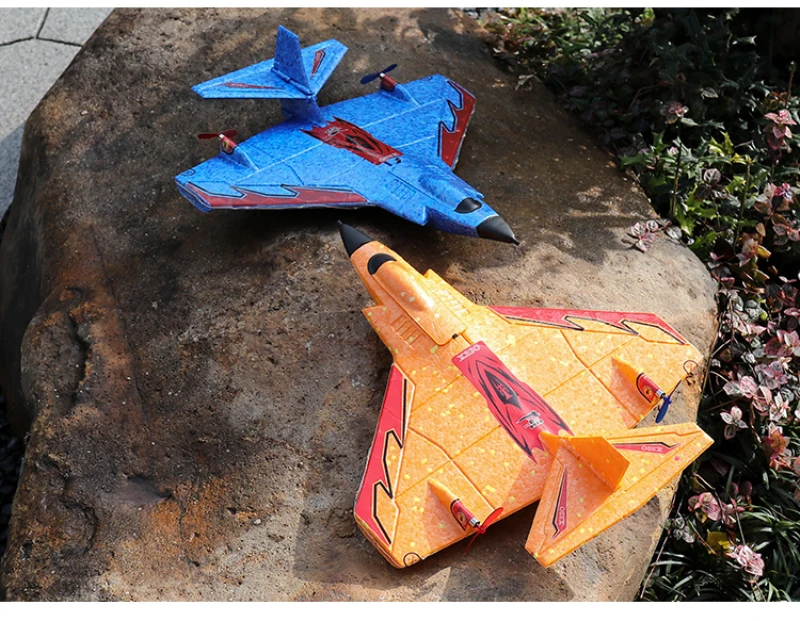 X320 3-1 RC Plane, Specifications: blue / orange Product size: 38 * 32 * 9.5cm Product