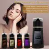200ML Hair Coloring Shampoo Dye Shampoo For Covering Gray White Shampoo Black Brown Purple Hair Colouring Shampoo Hair Care