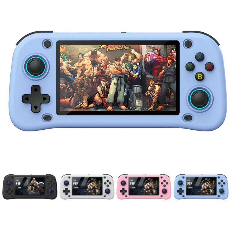 G28 4.3inch Retro Handheld Game Player Built-in 20000+ Games Classic Game Portable Console Audio Video Game Consolas Kids Gift - 6