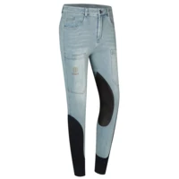 Professional Men's Equestrian Pants Full Silicone Anti-Slip Horse Riding Sports Pants Elastic Quick-Dry Horseback Riding Pants M 1