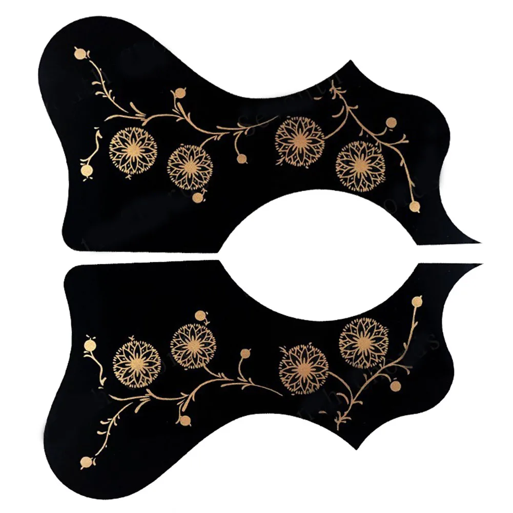 Description Picture 4 of item1pc Guitar Pickguard Red Black White Pick Guard Sticker Acoustic Guitar Guar Guitar Scratch Plate Protective Accessory