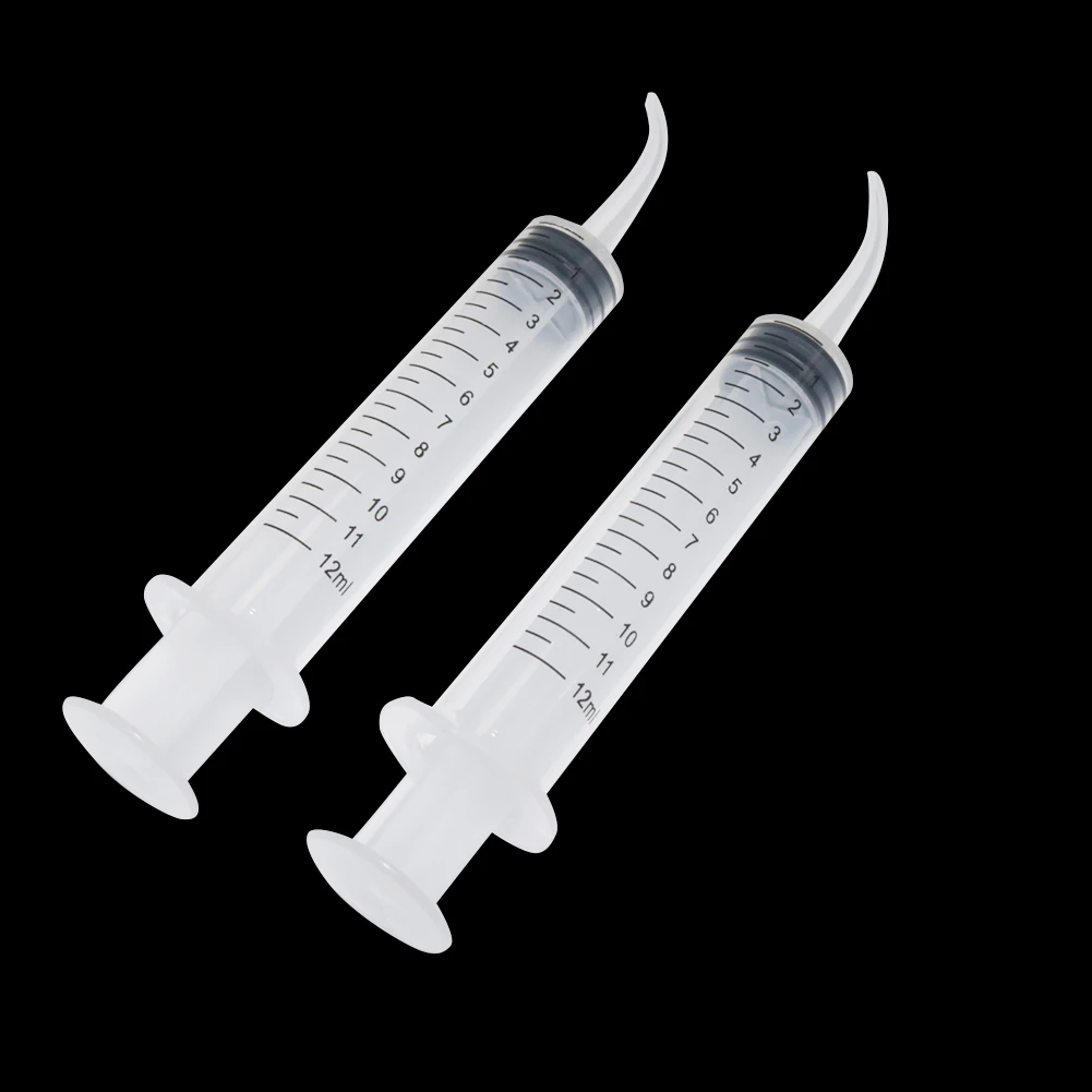 Elbow Syringe Bird Feeding Breast Feeding Medicine Feeder 12ml Plastic Syringe Needleless Pigeon 1~5 Pcs SALE