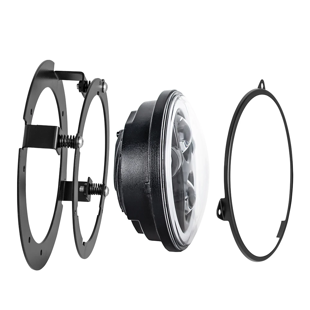 1pcs 5.75 inch Headlight Bracket Kit for Motorcycle Ring Mount Brackets for 5.75 Inch LED Headlights motorcycle light bracket motorcycle headlight clamp motorcycle headlight mount