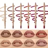 18 Color Face Secret Artist Shape Sculpt Lip Liner Pencil  Weightless Precise Liner with Super Soft Blendable Texture Matte Soft 1