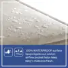 2-Stage Baby Crib Mattress Innerspring Hypoallergenic Waterproof Extra Firm Toddler Bed Mattress 150 Coils Airflow Pocket Safe 5