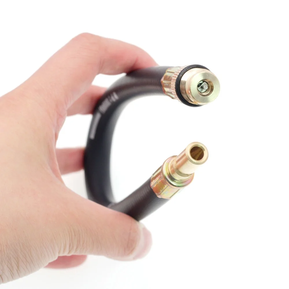 Cylinder Gauge Fitting, Automobile Cylinder Gauge Fitting Cylinder Pressure Gauge Hose Adapter Accessories