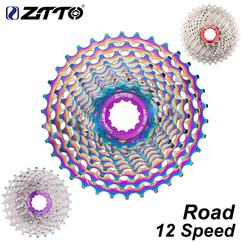 ZTTO Road Bike 12 Speed Cassette 12S HG SLR CNC 11-32 34T