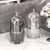 Light Luxury Makeup Brush Clear Storage Box Home Bedroom Dustproof with Cover Lipstick Perfume Makeup Brush Clutter Organizer 5
