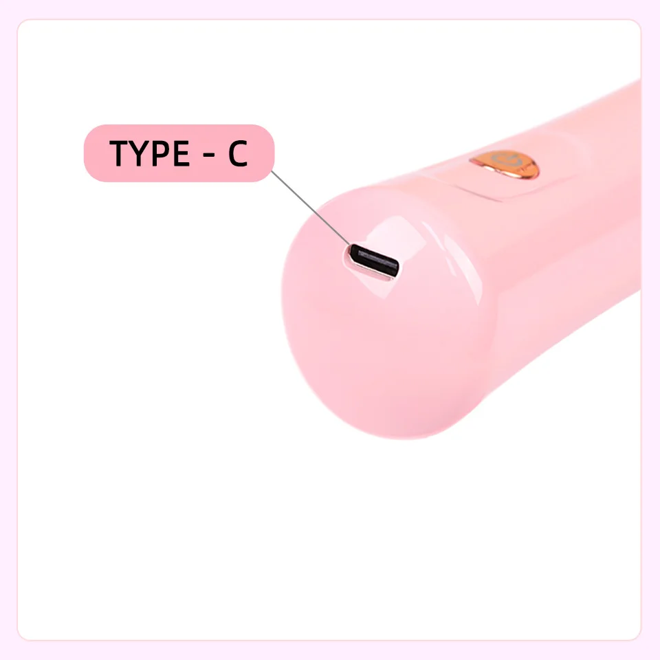 Portable Electric Glue Shaker - USB Rechargeable Liquid Mixing Device for Nail Polish, Tattoo Ink, and Lash Adhesive