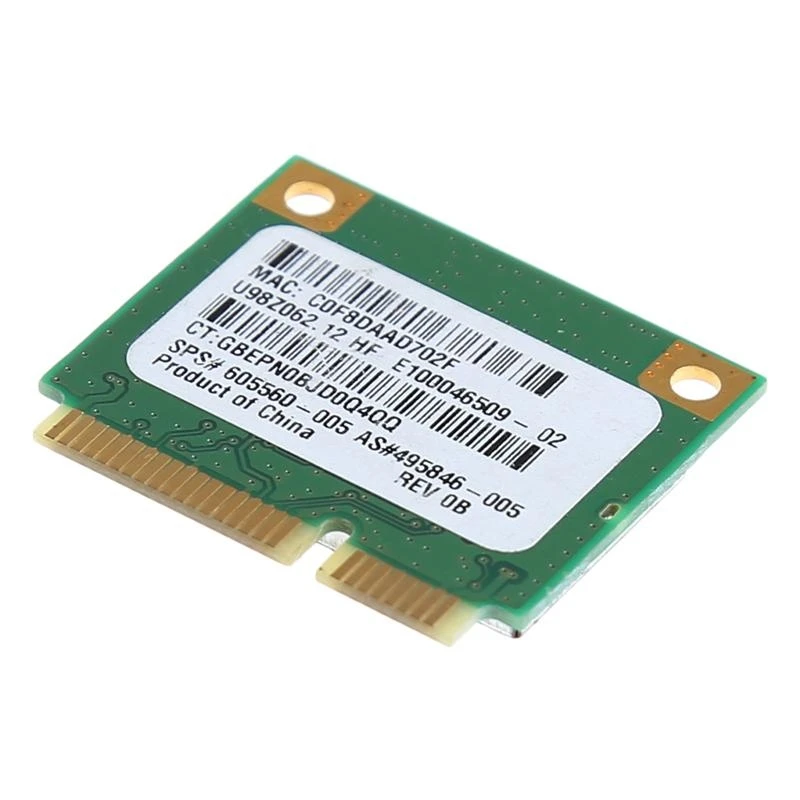 Atheros AR9285 용 하프 미니 PCI-E 무선 네트워크 카드 PCI WiFi 어댑터