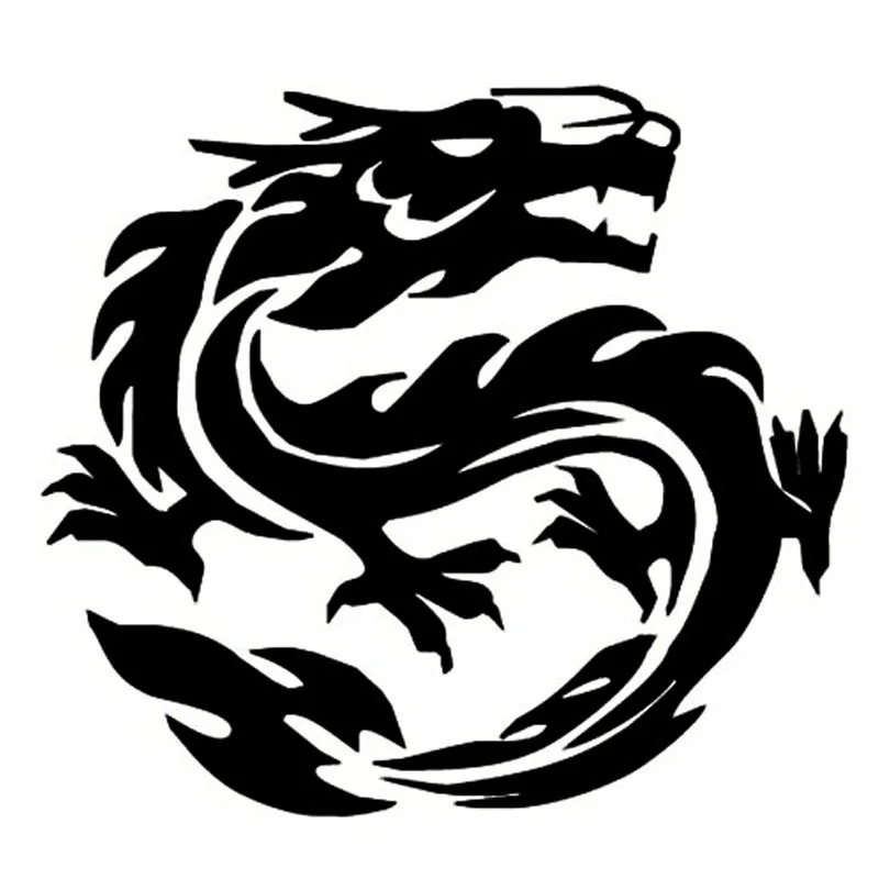 

Waterproof DRAGON Totem Car Sticker Decal Sticker Body Stickers Dragon Pattern 14cm*12cm