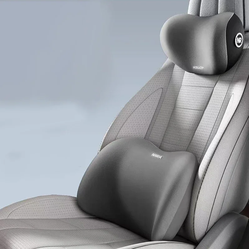 Car Seat Cushion Lumbar Back Cushion Car Back Cushion Car Cushion Car Neck Pillow Car Headrest/Lumbar Support Car Neck Pillow Waist Cushion Driver Seat Backrest Cushion Driving Lumbar Support Waist