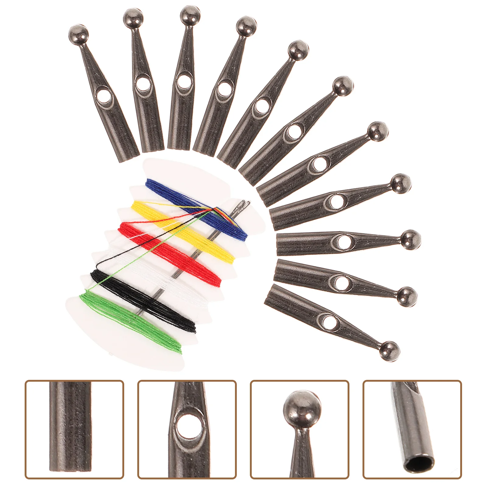 Umbrella Tail Beads Metal Umbrella Bone Cover Folding Cover Parts Replacement Tail Beads Accessories umbrella bone covers