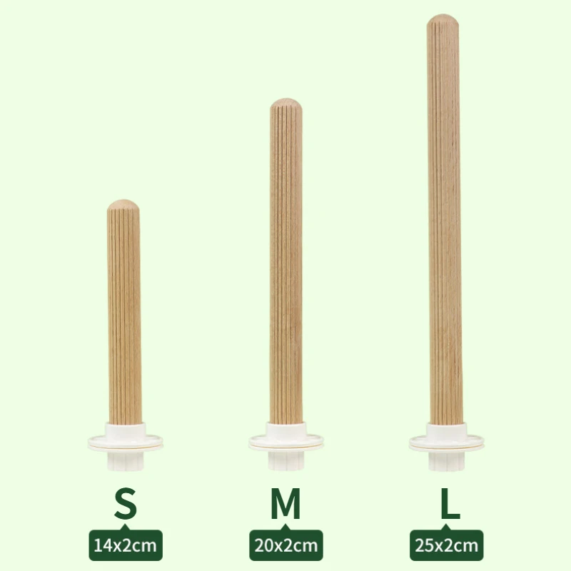 Natural Parrot Wood Standing Toys Parrot Birds Beech Wood Stand Tree Branch Hanging Climbing Toys Bird Stand Stick Cage Perches