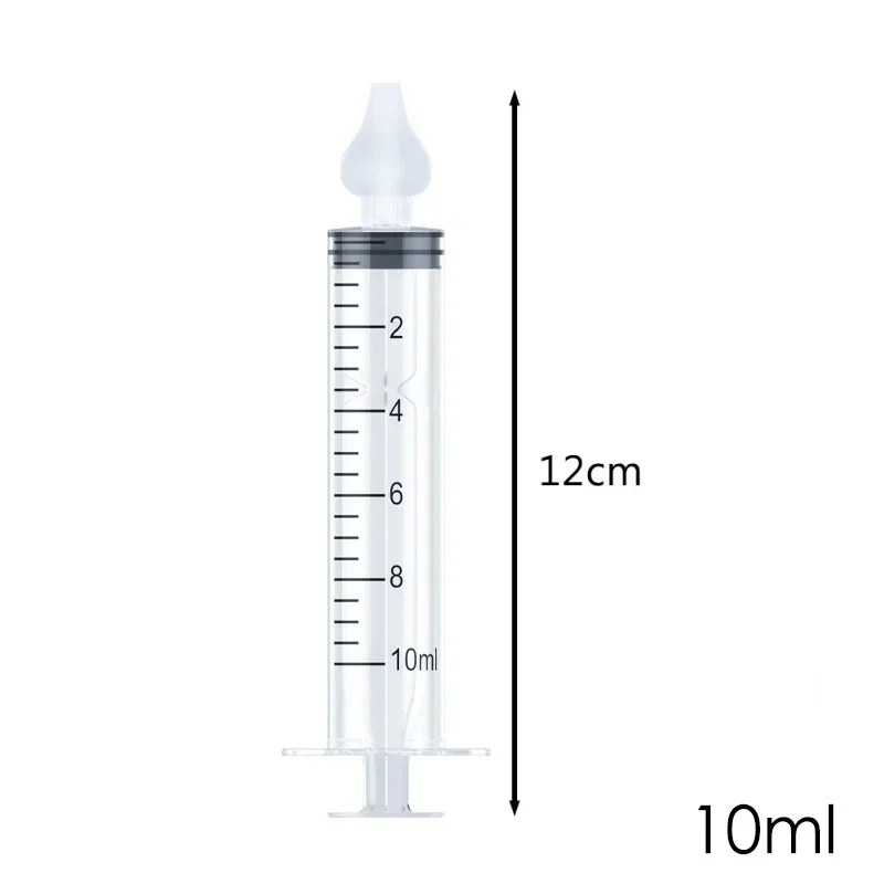 1/2Pcs 10ML Needle Tube Nasal Aspirator Baby Care nose Aspirator Cleaner Baby Rhinitis Nasal Washer Aspirador De Plastico nasal aspirator,nasal irrigator