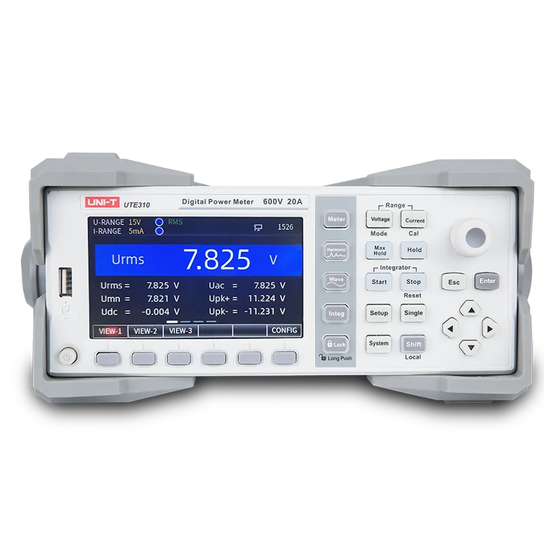 

UNI-T UTE310 20A 600V Высокоточный цифровой измеритель мощности