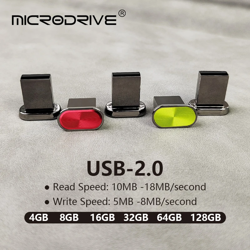 USB Flash Drive 4GB 8GB 32GB 64GB 128GB Waterproof Metal U Disk