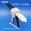 Araldite epoxy adhesive cartridge AB Gun 50ml Dispensing Gun Kit Impression Mixing Dispensing Dispenser 3m AB Glue Gun 1:1 1:2 3