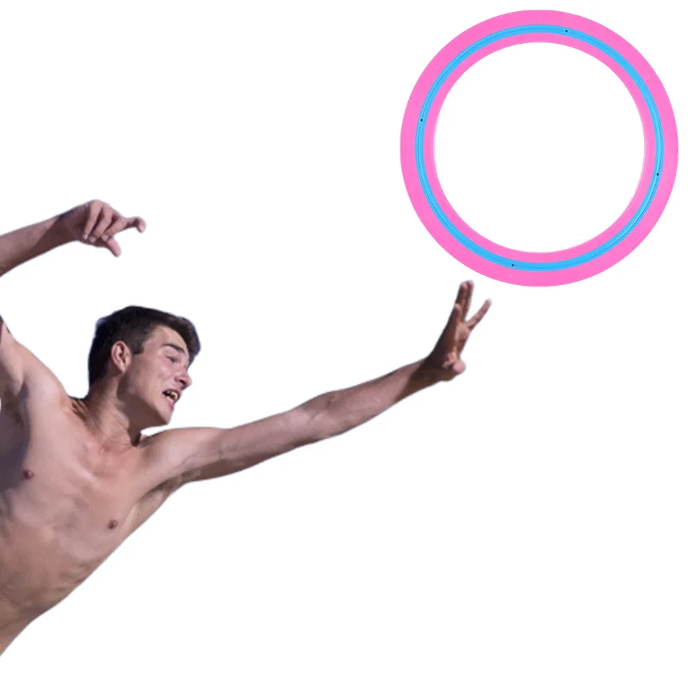 Flying Disc Portable Sports Play Throwing Catching Disc Outdoor Toy 25cm