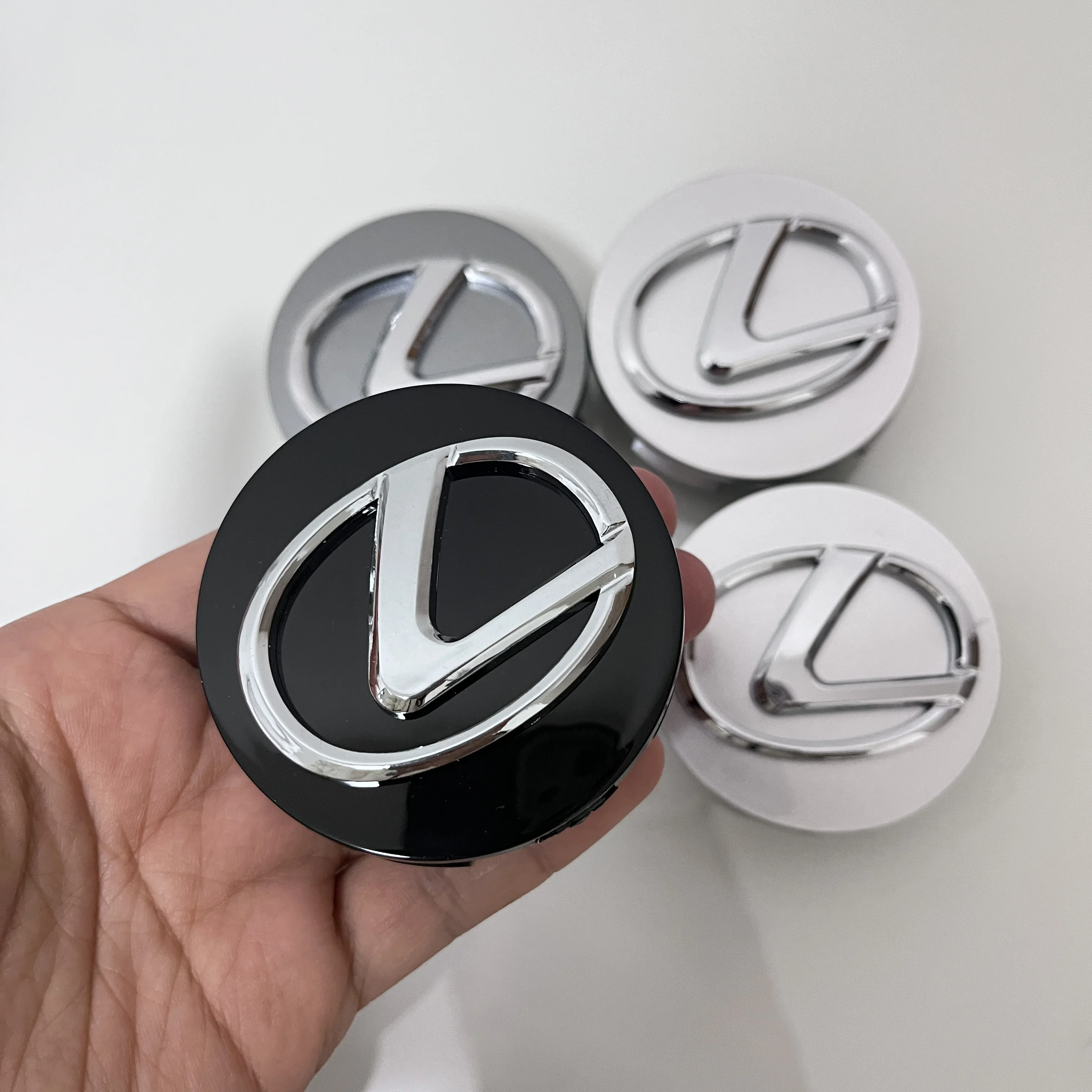 Wheel Hub Caps 4pcs 62mm Wheel Hub Center Caps For Lexus