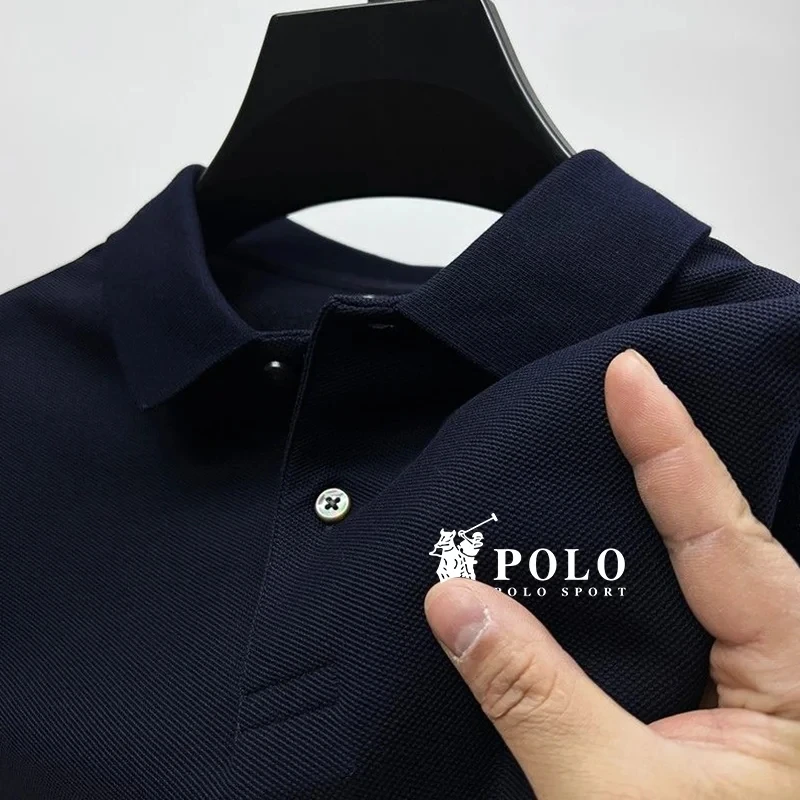 Men's High Quality Polo Shirt Hot selling Summer T-shirt Polo Fashion Trend Casual Fashion Business Polo Shirt