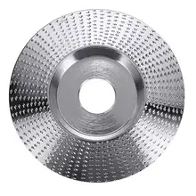

4 Inch Angle Grinder Wood Carving Disc Shaping Grinding Wheel Sanding Abrasive Disc 5/8 Inch Bore for 100 115 Angle Grinder