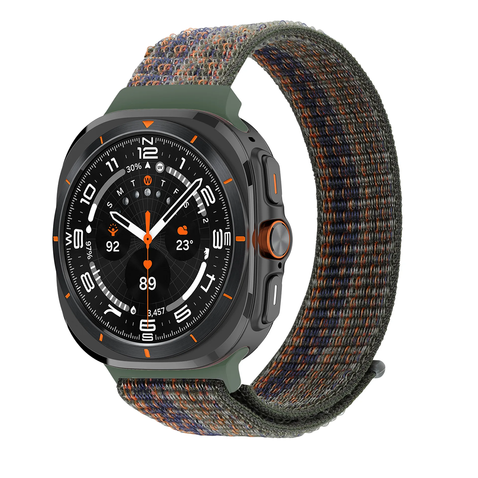 Adjustable Sport Nylon Loop Strap for Smartwatches - Ultra 47mm
