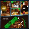 11259-6211d4.png Folk Cabin Building Blocks Set Forest Cabin House Bricks Toys Christmas, Birthday Gifts for Girls Adult (664 PCS)