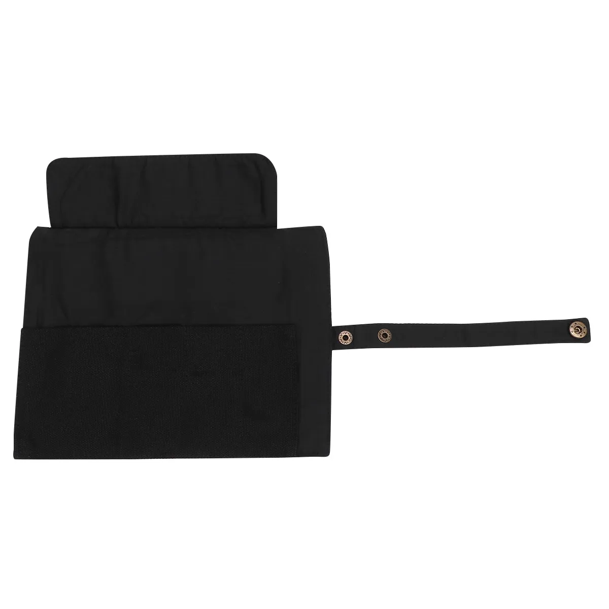 캔버스 시계 롤백, 열렸을 때 넓어지는 공간으로 여러 개의 펜이나 스트랩을 수납 가능, 휴대가 간편한 접이식 디자인, 여행용 펜슬 파우치