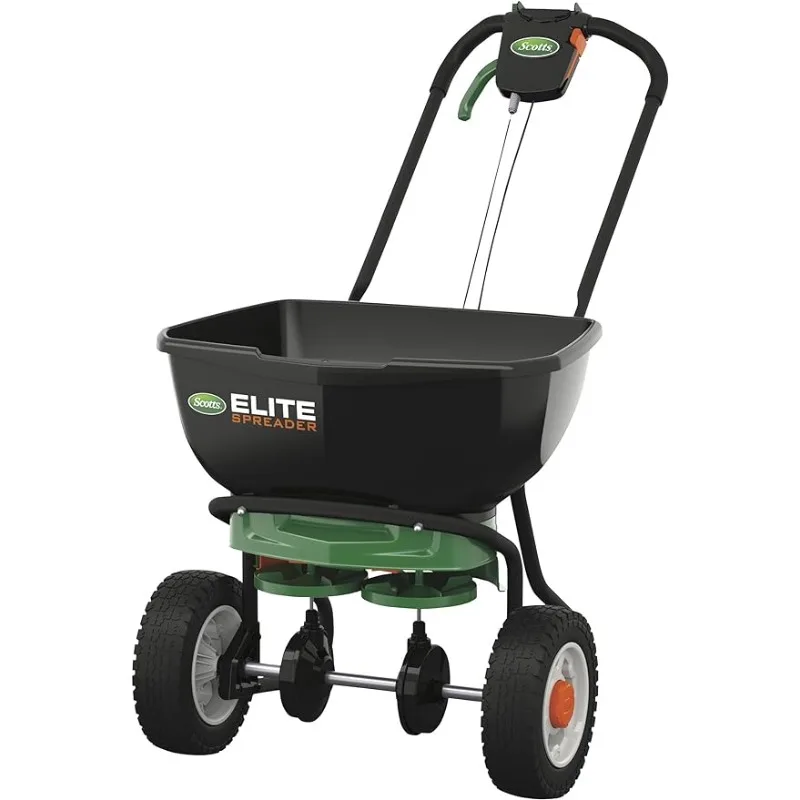 Spreader for Grass Seed, Fertilizer, Salt and Ice Melt, Durable Push Spreader Holds up to 20,000 sq. ft Product 1