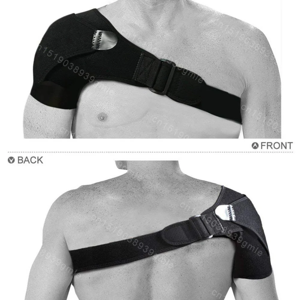 Adjustable Shoulder Support Shoulder Protecting Stability Brace Joint Sport Gym Compression Wrap Sleeve Joint Pain Relief,shoulder brace