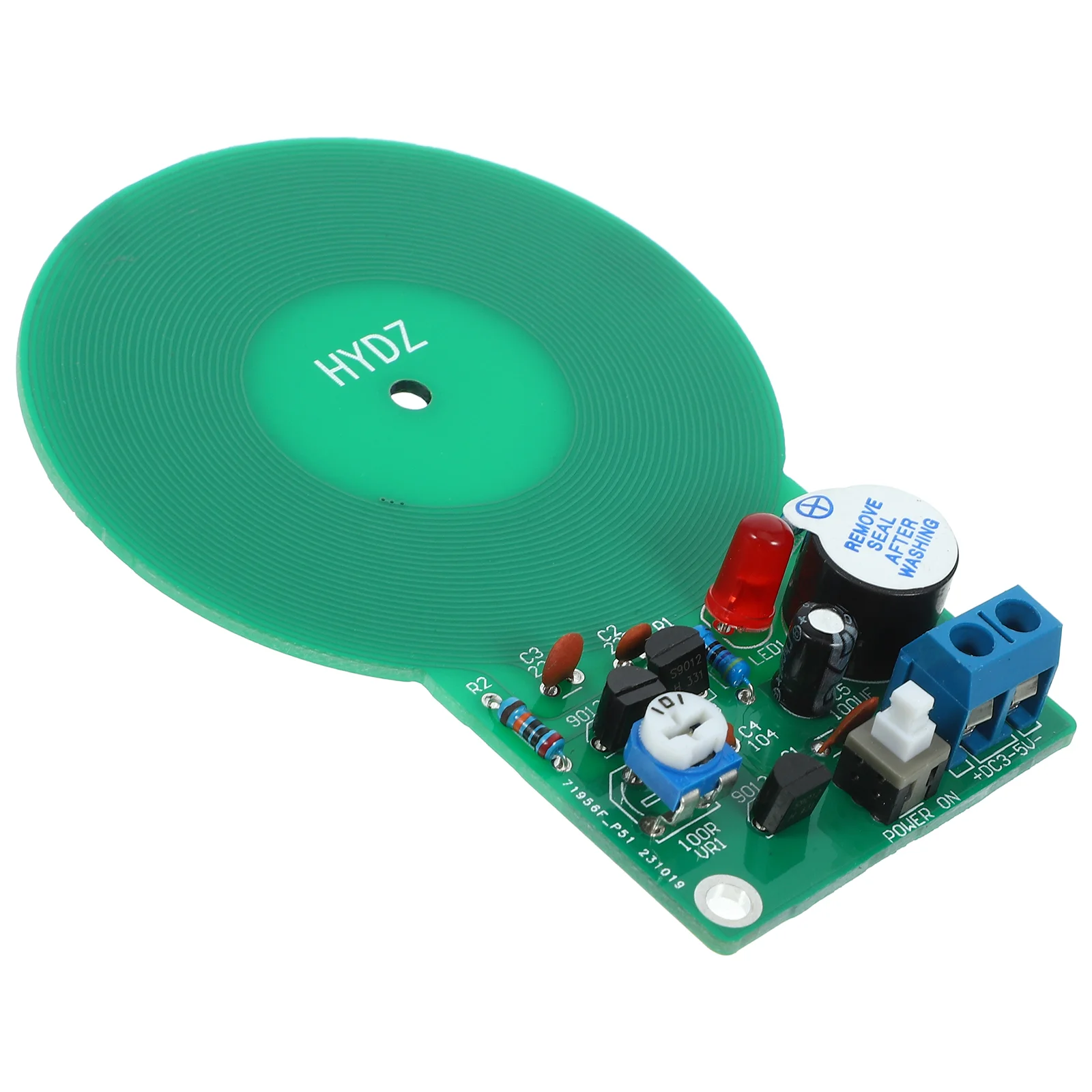 

2 Sets Metal DIY Electronic Kits Accessories Plastic Solder Practice Training