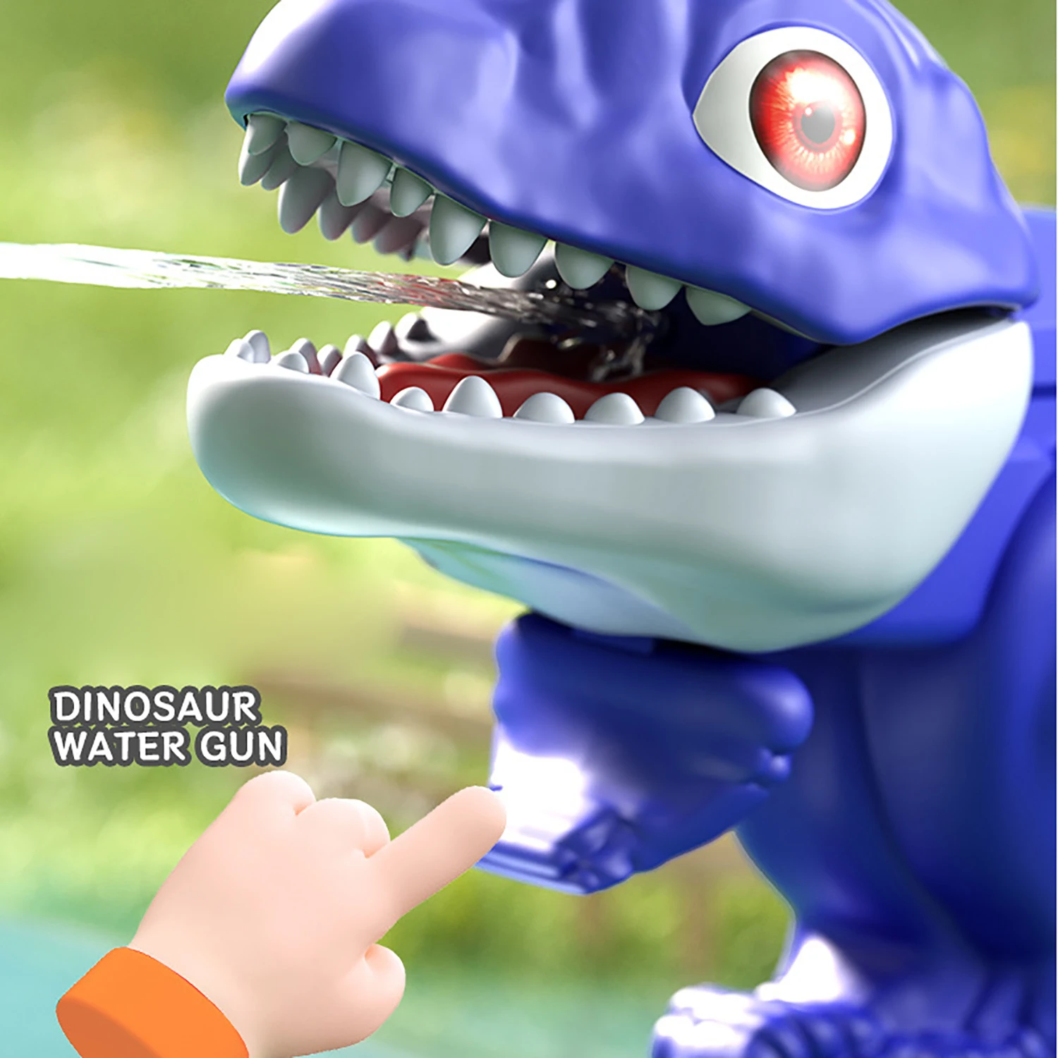 Children's Dinosaur Water Gun Manual Continuous Play Water Toy Summer Outdoor Water Battle Indoor Bathroom 4