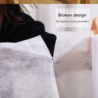 50/100 pièces/rouleau nouvelles draps de lit jetables chambre Table de Massage feuille Salon de beauté Spa Non-tissé oreiller serviette tatouage bain 70X53cm 4