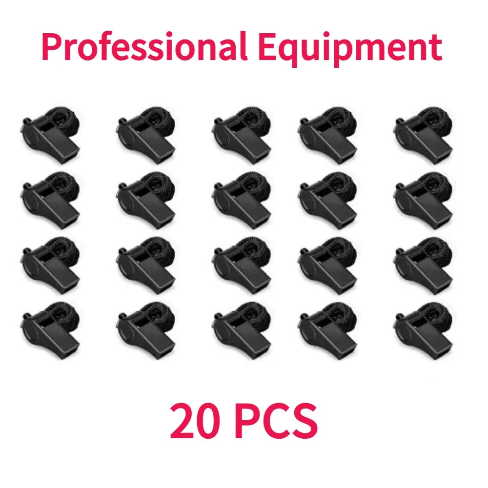 Referee Game Halter Whistle Outdoor Tour Hiking Basketball 20PCS