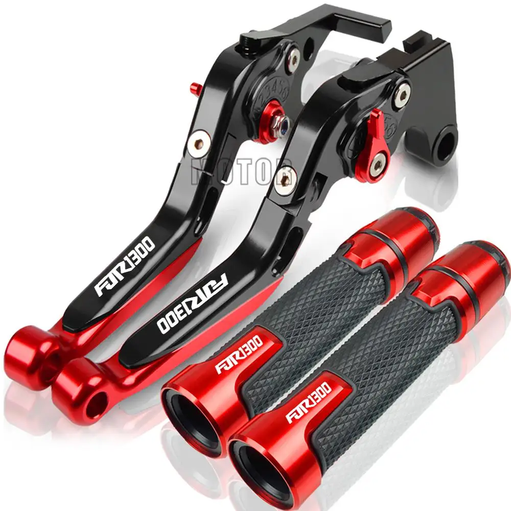 

Motorcycle Adjustable For YAMAHA FJR1300 A 2004-2017 FJR1300A 2007 2008 2009 2010 2011 2012 Brake Clutch Levers Handlebar grips